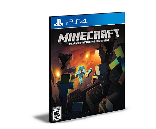 Minecraft Ps4 e Ps5 Mídia Digital