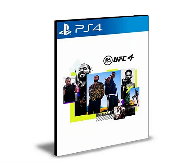 UFC 4 PS4 e PS5 PSN MÍDIA DIGITAL