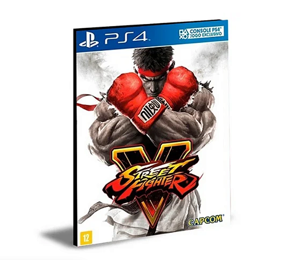 Street Fighter V Ps4 e Ps5 Psn Mídia Digital
