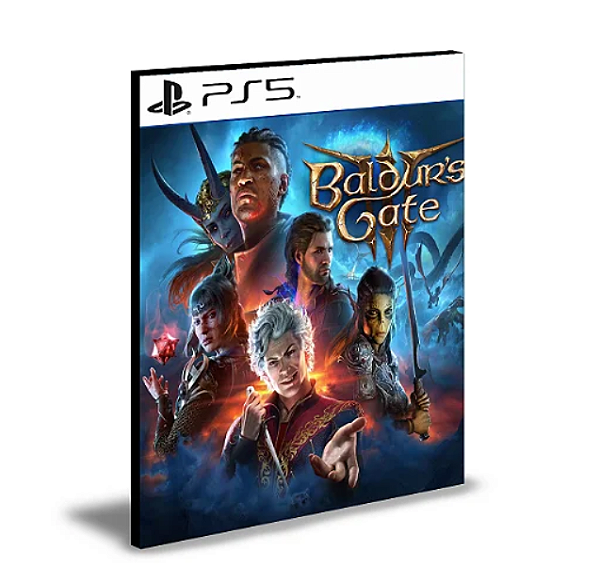 Baldur's Gate 3 Ps5 Psn Mídia Digital