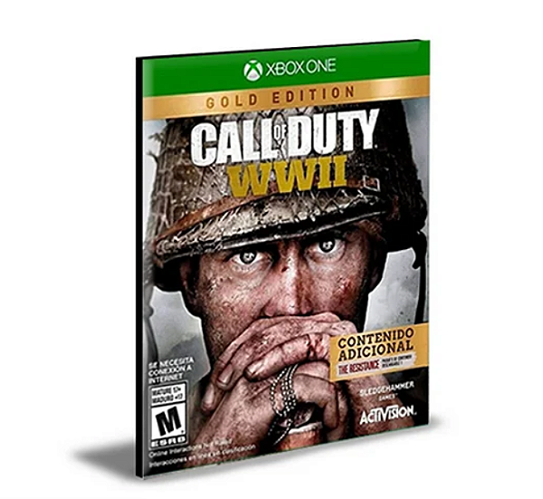 Call of Duty WWII Edição Ouro Português Xbox One e Xbox Series X|S MÍDIA DIGITAL