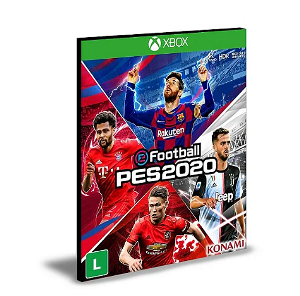Pes 2020 Xbox One Português Mídia Digital