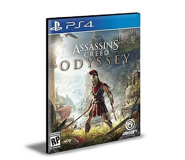Assassins Creed Odyssey Português Ps4 e Ps5 Psn Mídia Digital