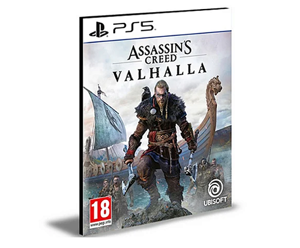 Assassin's Creed Valhalla Ps5 Mídia Digital