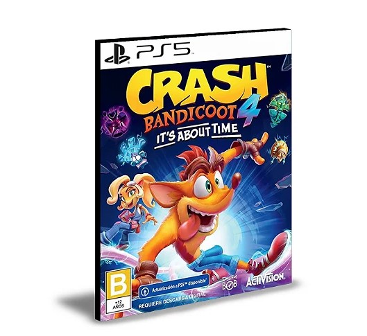 Crash Bandicoot 4 Its About PS5 Mídia Digital