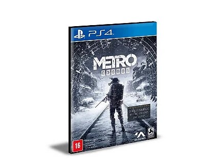 Metro Exodus PS4 e PS5 PRIMÁRIA MÍDIA DIGITAL