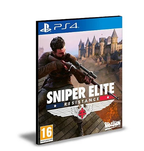 Sniper Elite Resistance Ps4 Mídia Digital