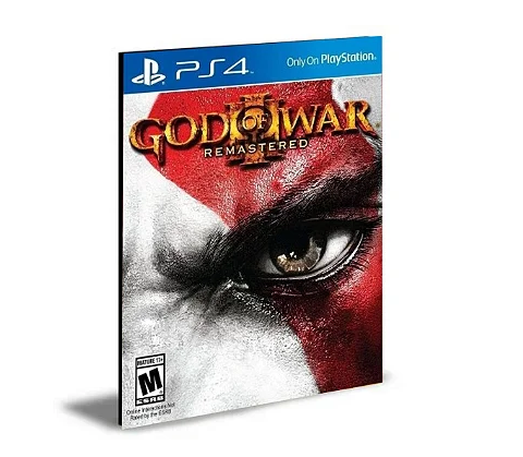 God Of War 3 Remastered Ps4 e Ps5 Mídia Digital