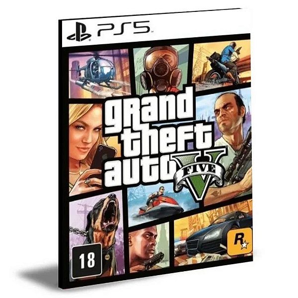GTA V  Ps5 Next Generation Mídia Digital