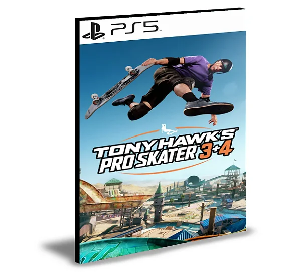 Tony Hawk's Pro Skater 3 + 4 - Edição Cross-Gen Ps5 PRIMÁRIA Mídia Digital