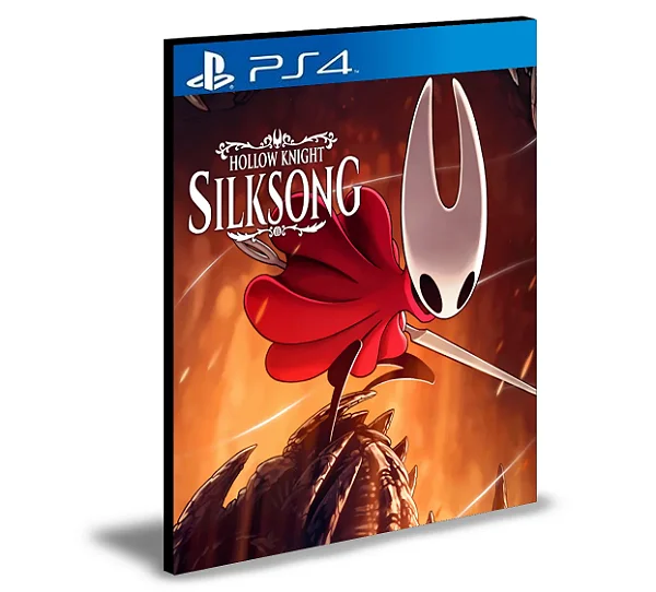 Hollow Knight Silksong Ps4 PRIMÁRIA Mídia Digital