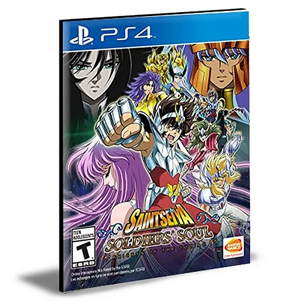 Cavaleiros Do Zodíaco Alma Soldados Português Ps4 e Ps5 PRIMÁRIA Mídia Digital
