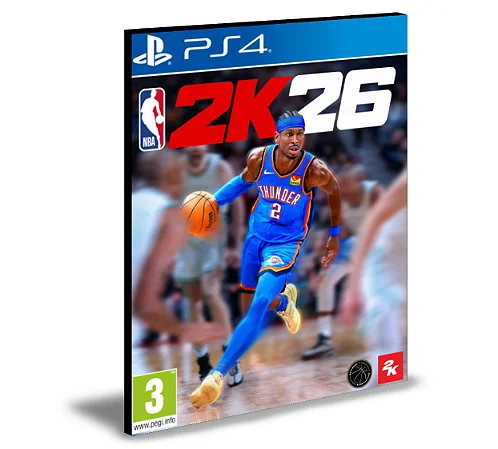 NBA 2K26 PS4 PRIMÁRIA Mídia Digital