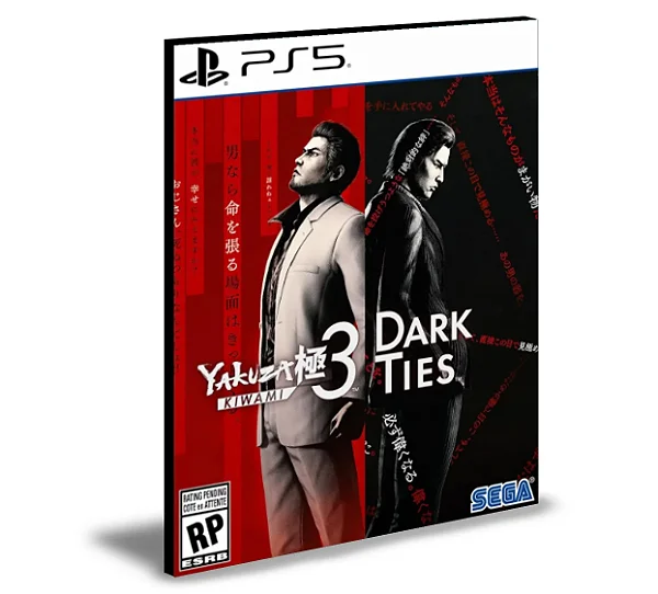 Yakuza Kiwami 3 & Dark Ties PS5 PRIMARIA Mídia Digital