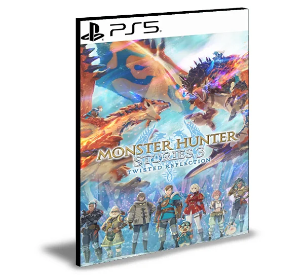 Monster Hunter Stories 3 Twisted Reflection Ps5 PRIMÁRIA Mídia Digital