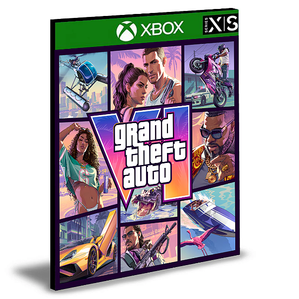 GTA 6 Xbox Series X|S Mídia Digital PRÉ VENDA