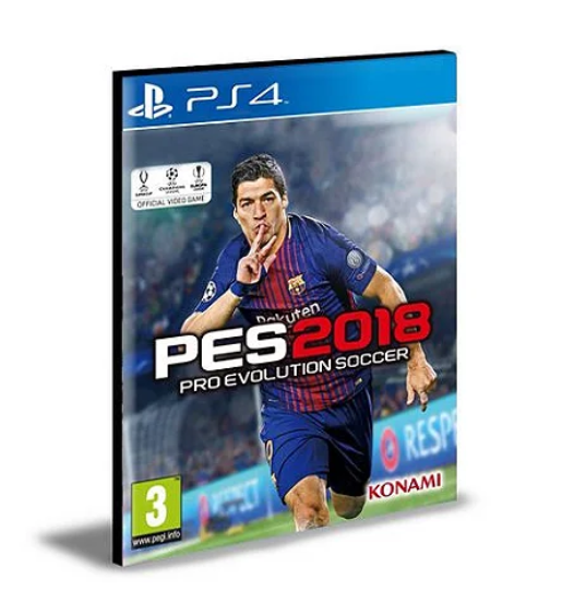 PES 2018 PS4 E PS5 PSN MÍDIA DIGITAL