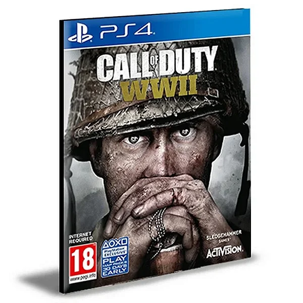 Call Of Duty WW2 Português Ps4  Psn Mídia Digital