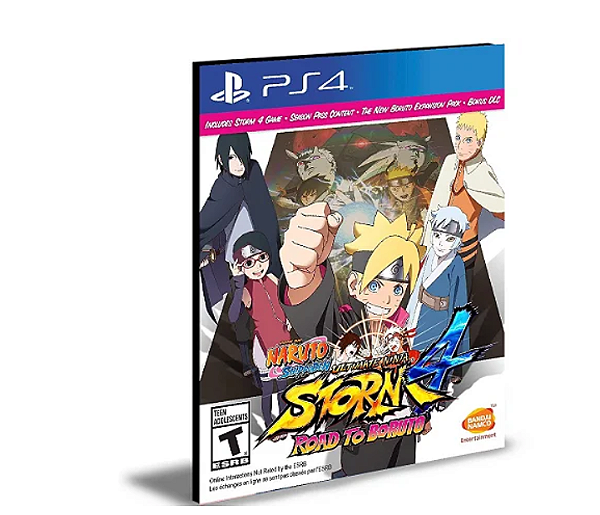 NARUTO SHIPPUDEN Ultimate Ninja STORM 4 Road to Boruto PS4 e PS5 Mídia Digital