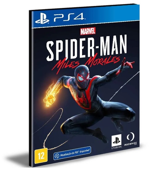 MARVELS SPIDER-MAN MILES MORALES PS4 E PS5 PSN MÍDIA DIGITAL