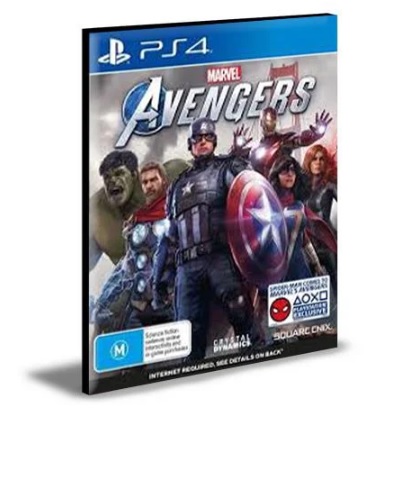 MARVEL'S VINGADORES PS4 E PS5 MÍDIA DIGITAL