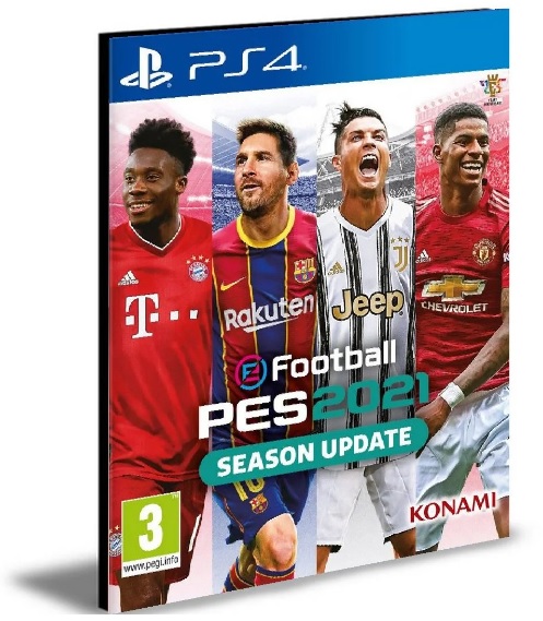 EFOOTBALL PES 2021 SEASON UPDATE PS4 PRIMÁRIA MÍDIA DIGITAL