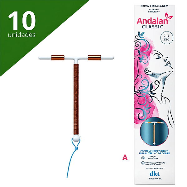 Andalan Classic CU 380 Kit com 10 Unidades