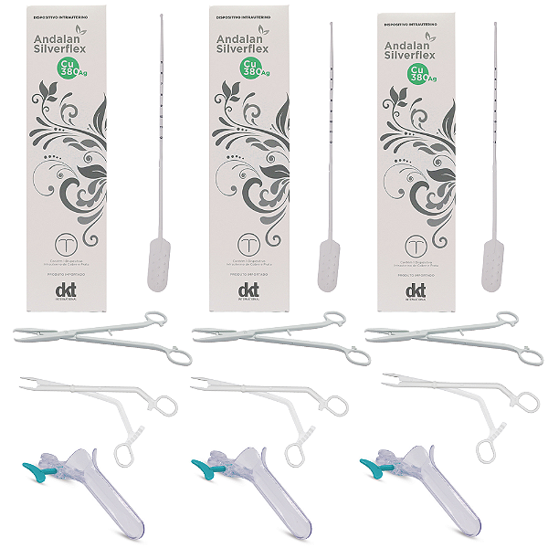 Kit Andalan Silverflex Cu 380 Ag C/ 3 Unidades Mais Brindes