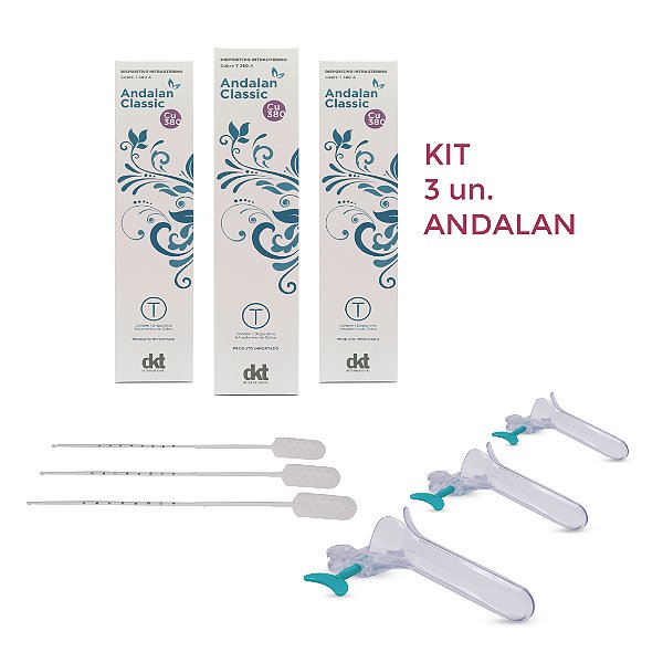 Kit Andalan Classic CU 380  C/ 3 Unidades