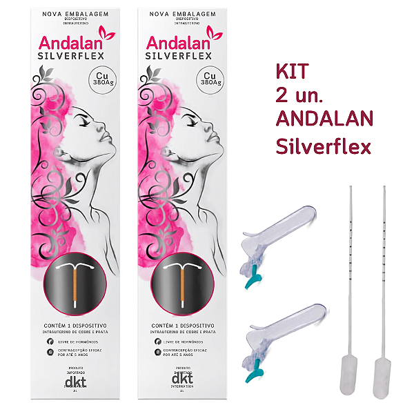 Kit Andalan Silverflex Cu 380 Ag C/ 2 Unidades