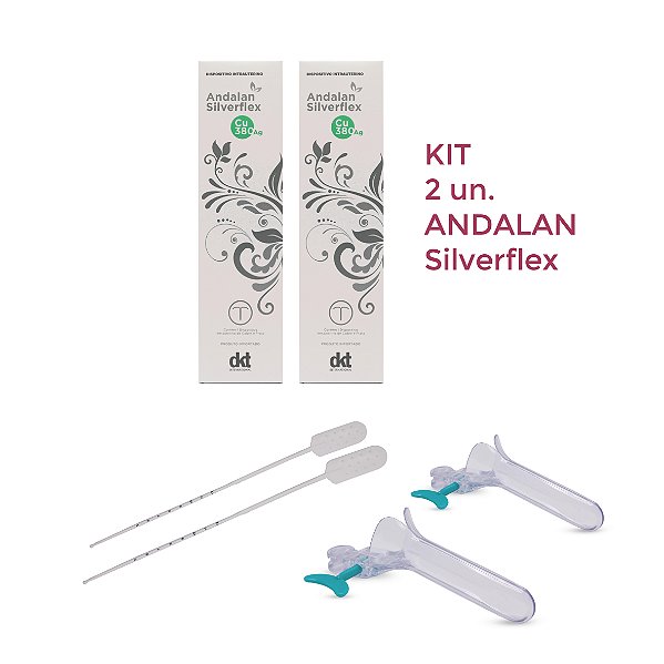 Kit Andalan Silverflex Cu 380 Ag C/ 2 Unidades
