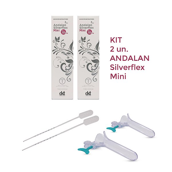Kit Andalan Silverflex Mini Cu 380 Ag Mini C/ 2 Unidades