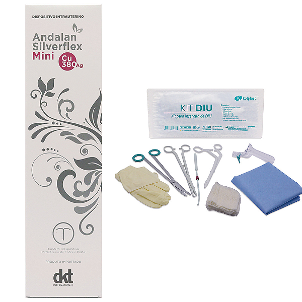 Diu De Prata Mini Andalan Silverflex Mais Kit Diu Completo