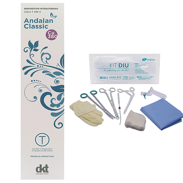 Diu De Cobre Andalan Classic Mais Kit Diu Completo