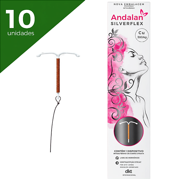 Diu Andalan Silverflex Cu 380 Ag Kit Com 10 Unidades - DKT