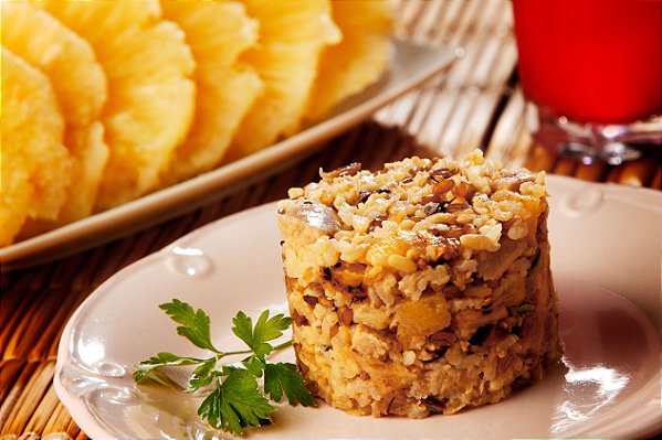 ARROZ SETE GRÃOS COM ESPUMANTE