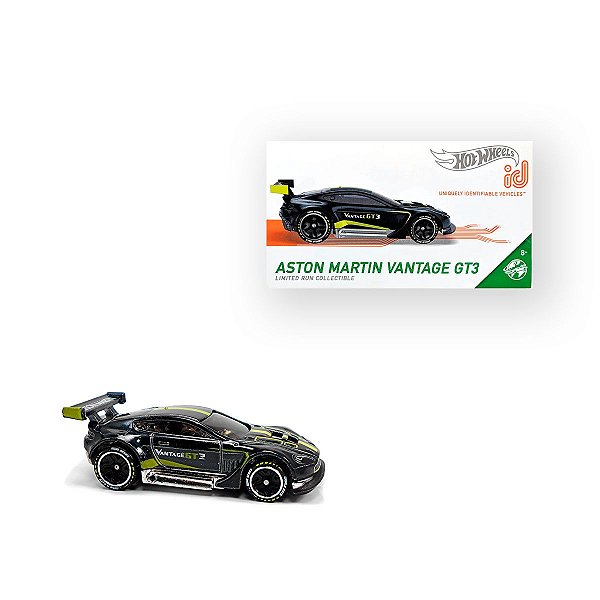 Carrinho Hot Wheels Id - Aston Martin Vantage Gt3