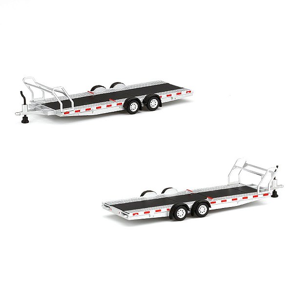 (Caixa Aberta) Miniatura Mini Gt 1:64 - Car Hauler Trailer - Carretinha