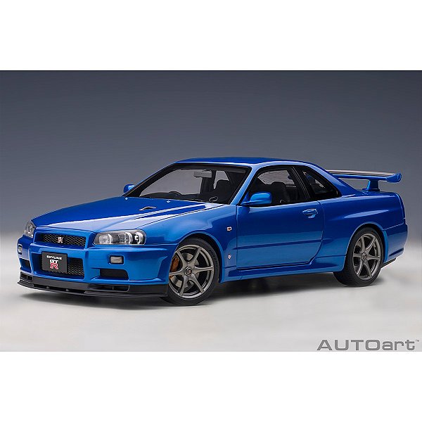 Miniatura Nissan Skyline Gt-r (r34) - Auto Art 1/18 - 77408