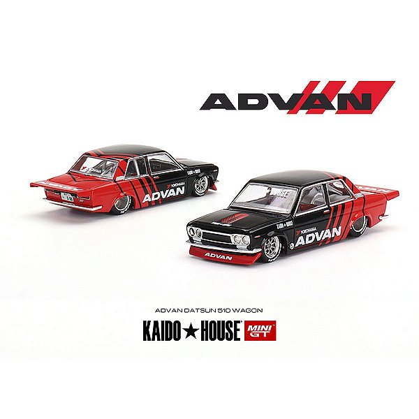 Miniatura Mini GT x Kaido House 1:64 Datsun 510