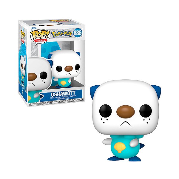 Boneco Funko Pop Pokémon Oshawott 886