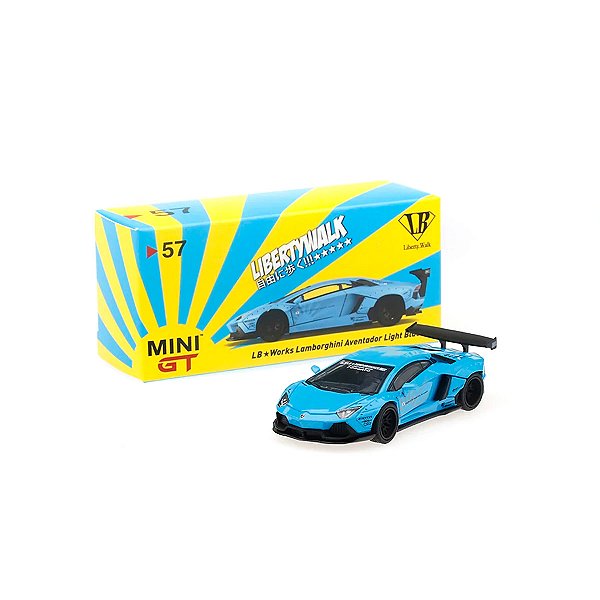 (Usado) Mini GT 1:64 LB-WORKS Lamborghini Aventador