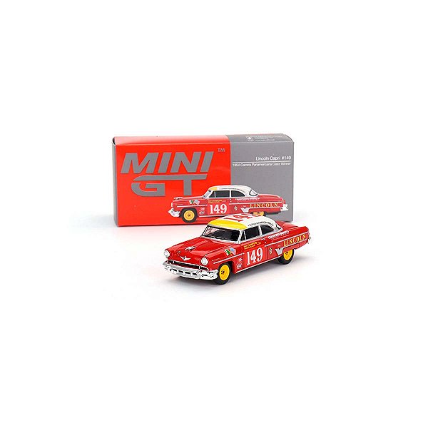 Mini GT 1:64 Lincoln Capri 1954 Carrera Panamericana #611