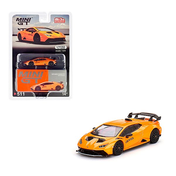 Miniatura Mini GT 1:64 Lamborghini Huracán STO