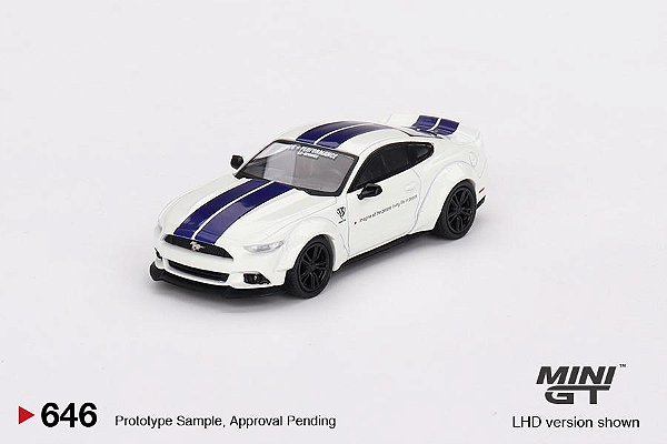 Miniatura 1/64 Mini GT Ford Mustang GT LB-WORKS