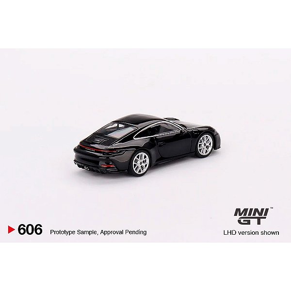 Miniature Porsche 911 (992) Dakar Gris Glace Métallisé - Mini GT 1:64, Modèle 2023, Neuf