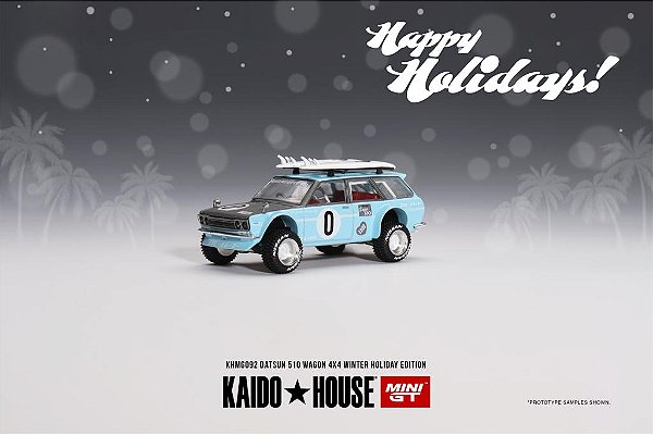 Miniatura 1/64 Mini GT x Kaido House Datsun 510 Wagon