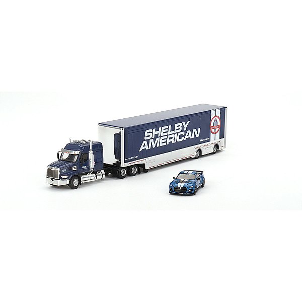 Miniatura Mini GT 1:64 Western Star Shelby Transport Set