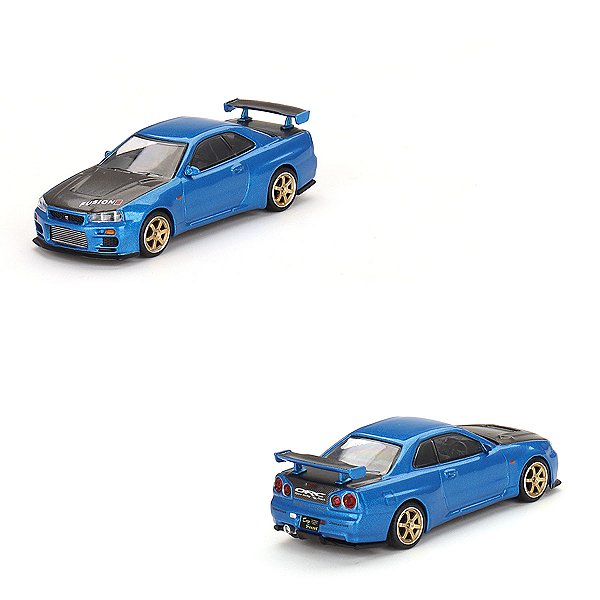 Miniatura Mini GT 1:64 Skyline GT-R (R34) Top Secret