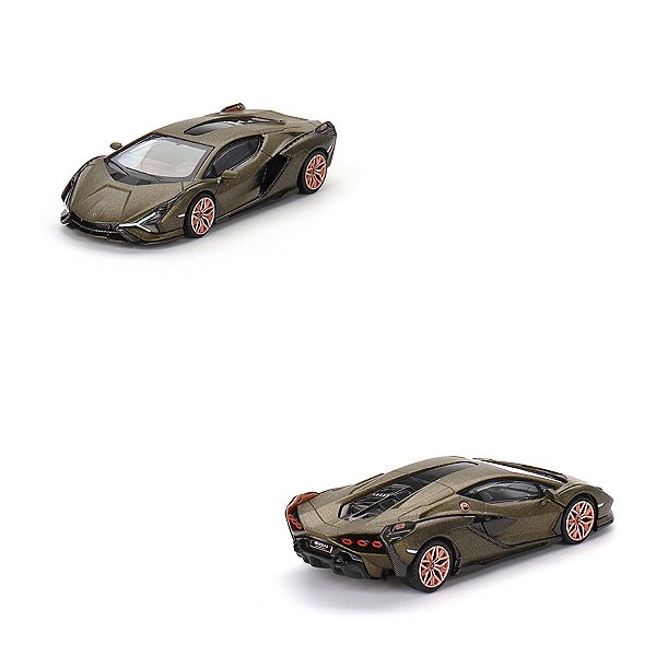(Semi-novo) Miniatura Mini GT 1:64 Lamborghini Sián
